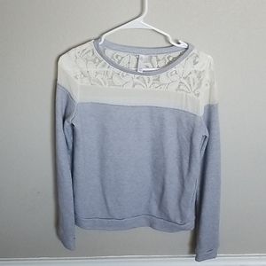 Cute lace sweater